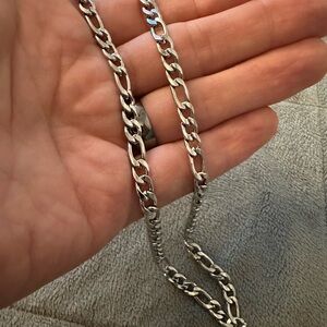 Stainless Steel Figaro Chain